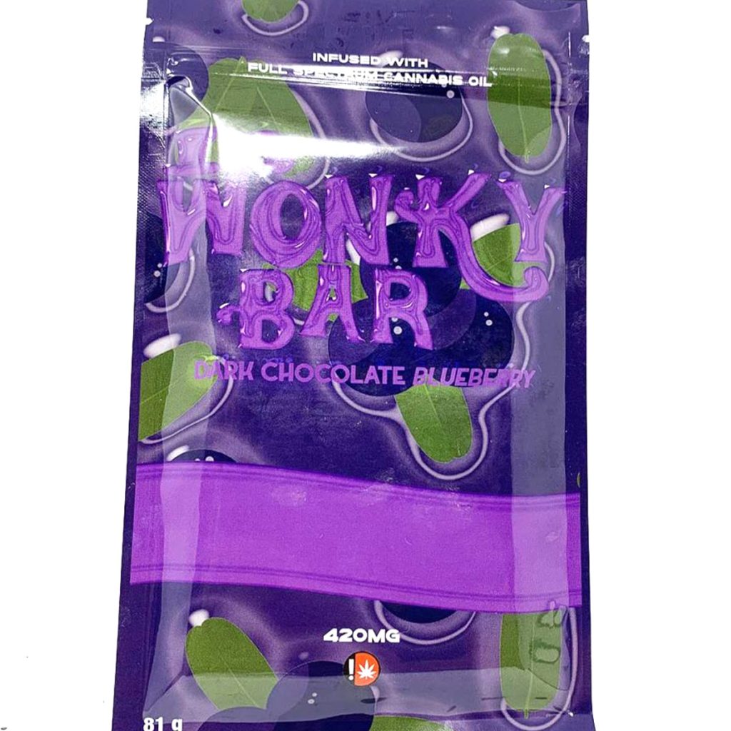Wonky Bar - Dark Chocolate Blueberry | Buy Shrooms Online | Dispensary Near Me