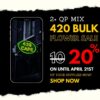 2 quarter pound cannabis mix – 420 bulk flower sale 20% off