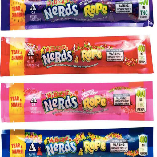 Nerd Rope Sour - 420MG - Buy Weed Online - Dispensary Near Me Now THC