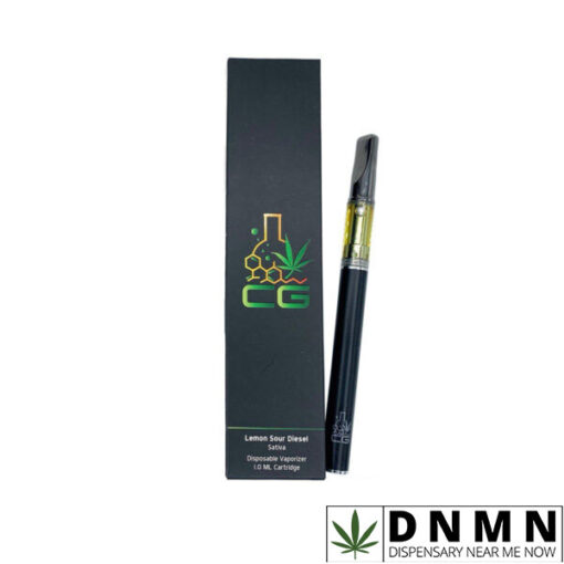 Lemon Sour Diesel - Disposable Vape Pens - 1ML THC - Buy Weed Online - Dispensary Near Me Now