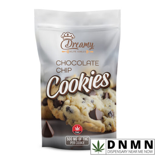 Dreamy Delite - Canna Cookies Chocolate Chip - Buy Edibles Online