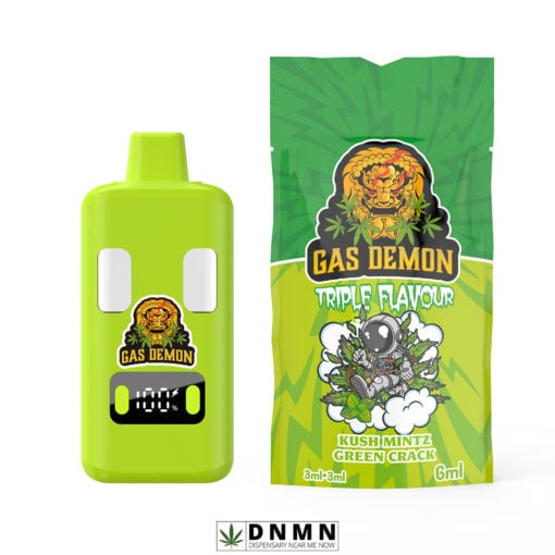 Kush Mintz & Green Crack Dual Flavour - 6000MG THC - Buy Weed Online - Dispensary Near Me Now