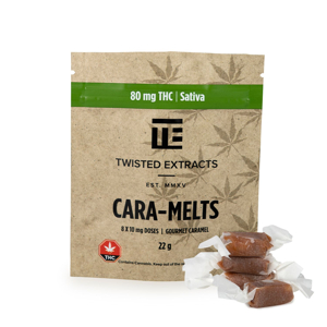 Sativa Cara-Melts - 80mg THC