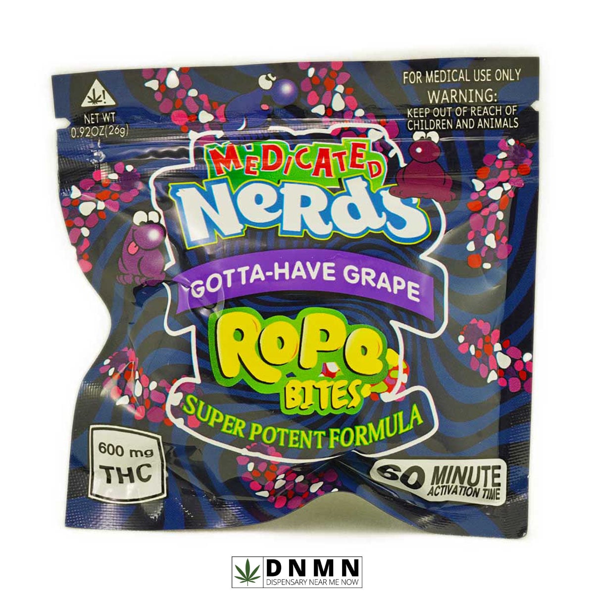 Nerds Rope Grape - 600MG THC