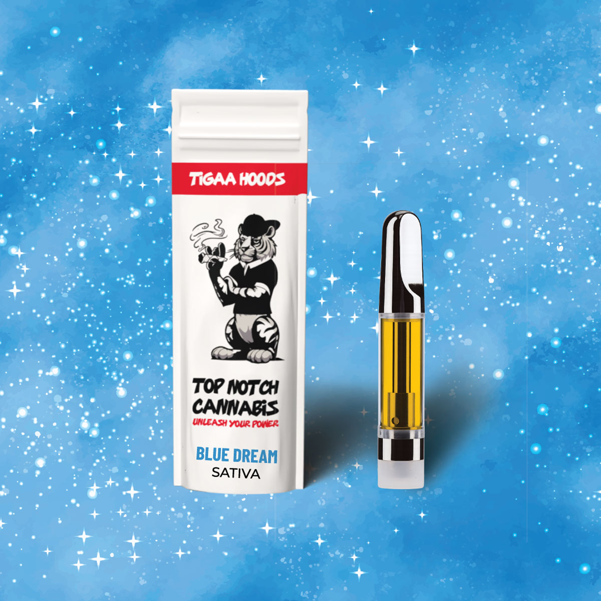 Blue Dream Premium Vape Cartridge – 1000MG THC