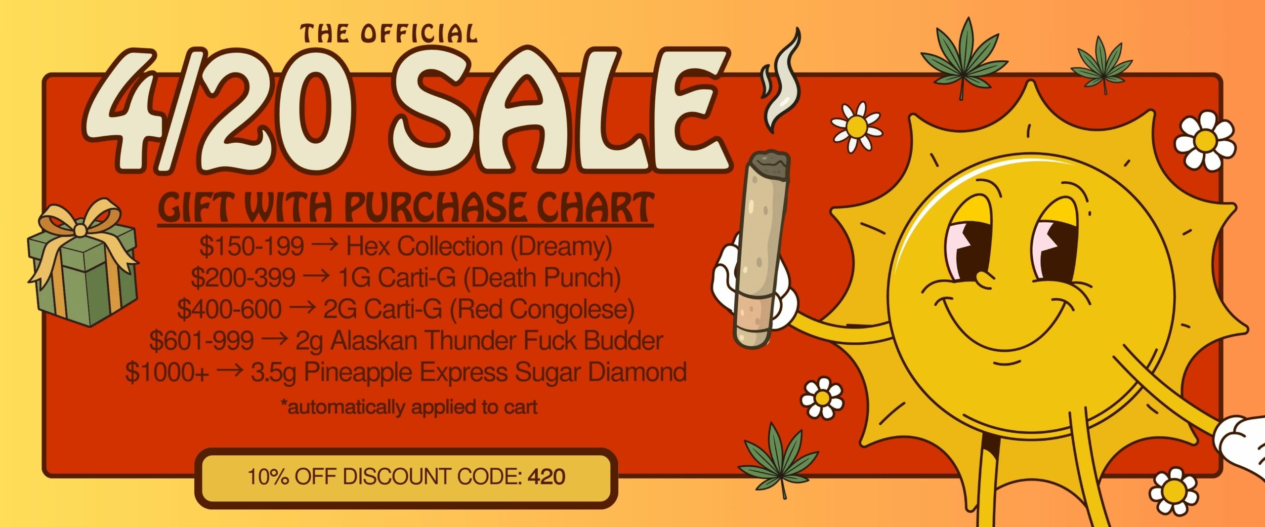 Dispensary Near Me 420 Event Sale Giveaway