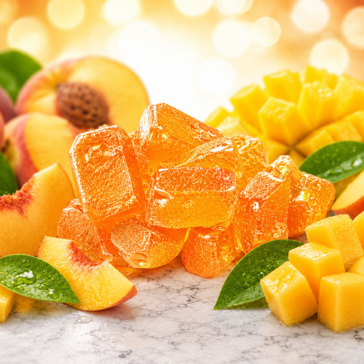 PEACH MANGO STONEY MUNCHIES | BUY EDIBLES ONLINE | DISPENSARY NEAR ME