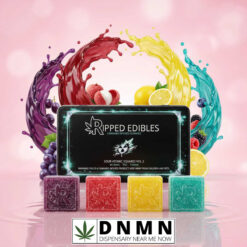 Sour Atomic Squares Vol 2 - 1200MG THC