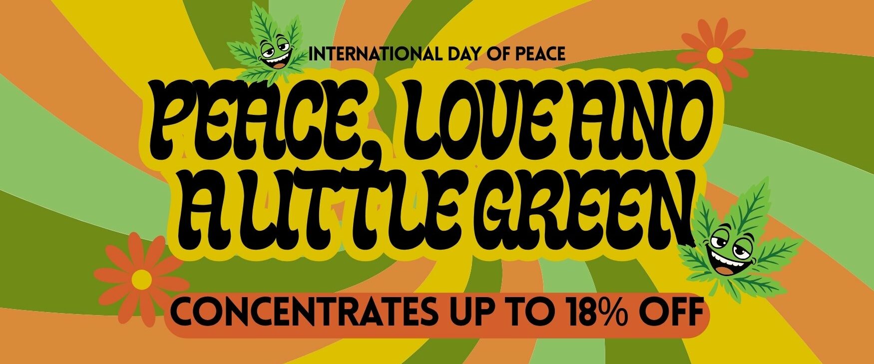 International Day of Peace | DNMN Dispensary Near Me Now concentrATES up to 18% OFF