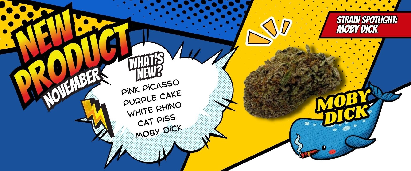 New Product | Cheap Weeds | DNMN Dispensary Near Me Now Pink Picasso Purple Cake White Rhino Cat Piss Moby Dick